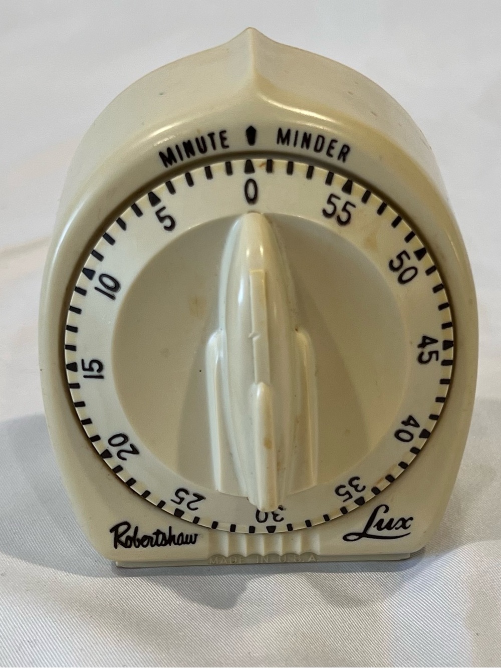 Vintage Robertshaw Lux Minute Minder Kitchen Timer USA